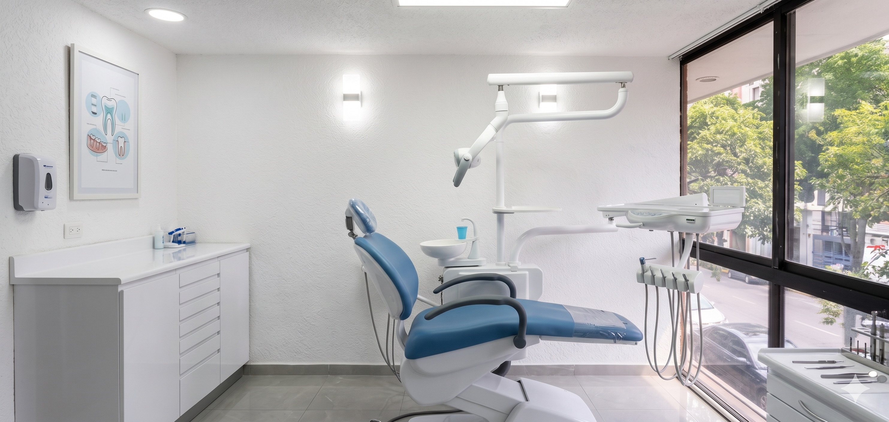 Consultorio moderno de Sonrisa de Ángel Spa